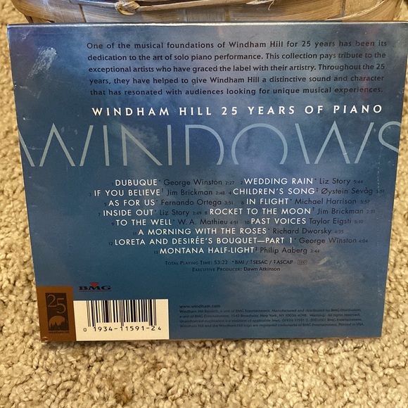 1 LEFT!🆕NIP: WINDHAM HILLS: 25 years of Piano CD 💿 - Picture 2 of 4